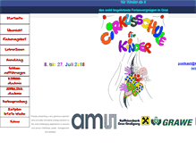 Tablet Screenshot of kindercirkusschule.org